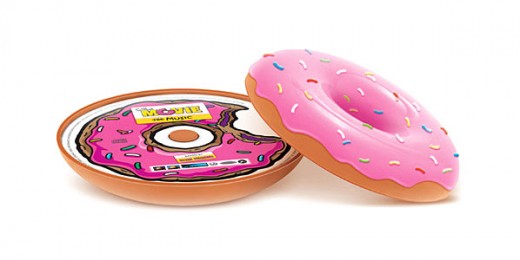 Simpsons donut CD