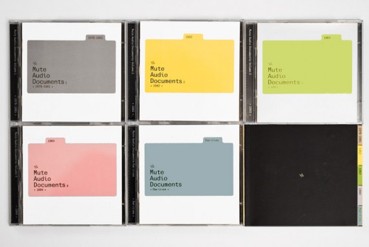 CD packaging, album art, album packaging, creative packaging, CD artwork, CD cover, Mute Audio Documents, Adrian Shaughnessy, Mute, CD Packaging of the Week: Mute Audio Documents (1978-1984)