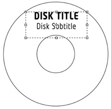 DVD label, CD label, Photoshop Tutorial: Create CD or DVD labels easily!