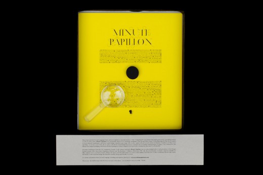 CD package, CD Packaging: Minute Papillon- Second Language