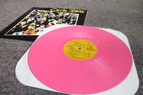 creative pink vinyl records