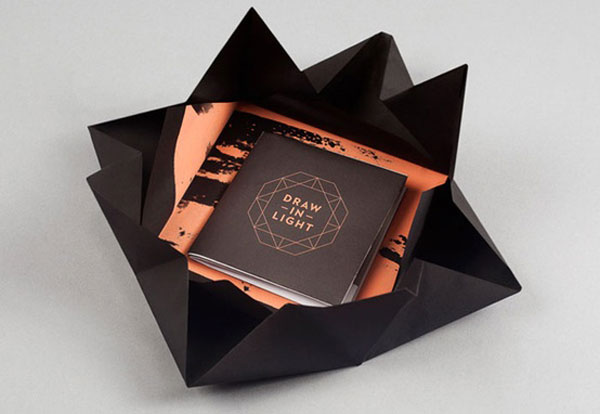 brochure designs origami
