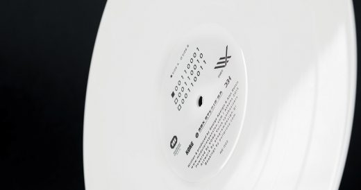 vinyl packaging white record