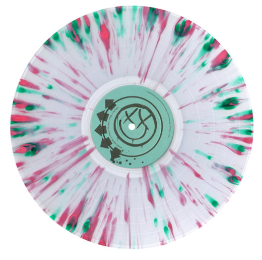 splattered vinyl- blink 182
