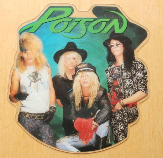 Poison – Every Rose Has Its Thorn shaped vinyl picture disc