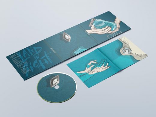 CD Packaging: Land in Sicht by Oomph!