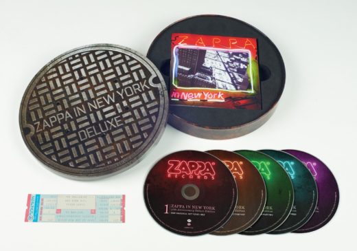 CD Packaging Zappa in New York CD set