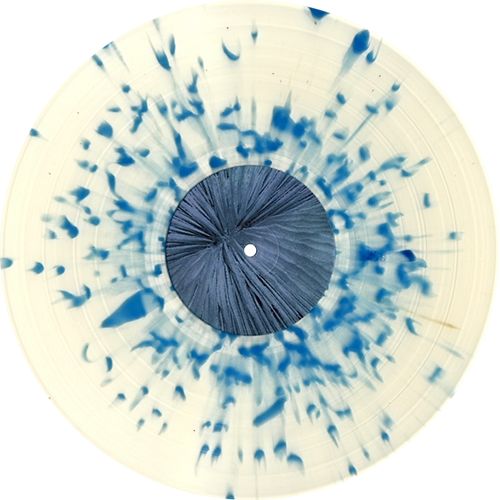 vinyl record splatter design