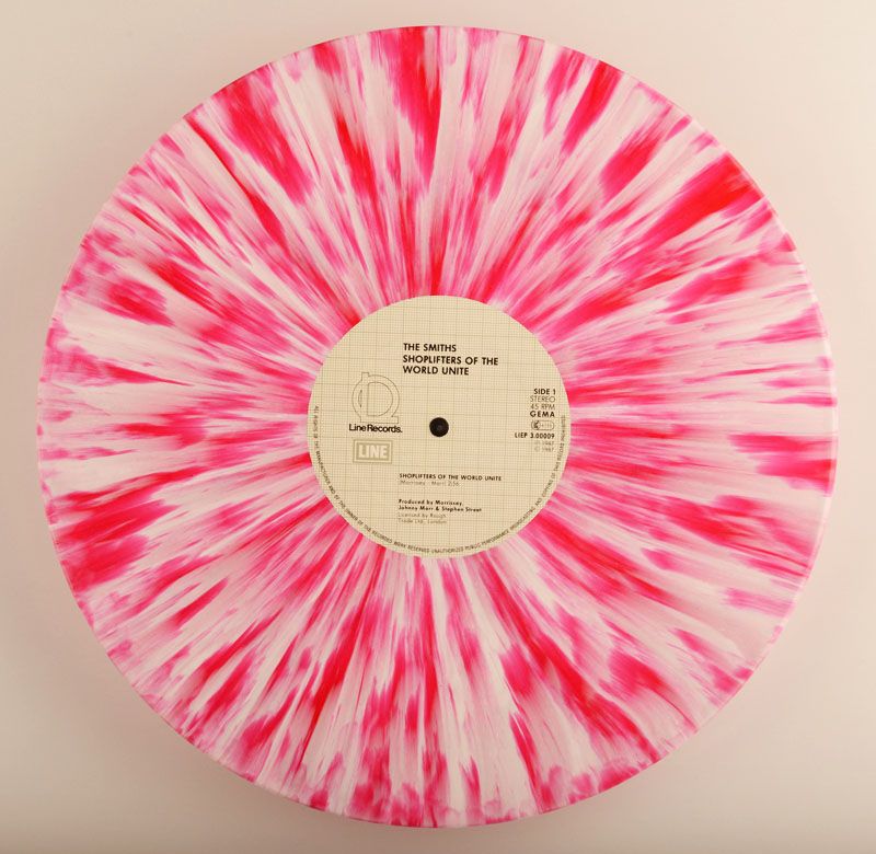 How splatter vinyl records are made, How splatter vinyl records are made