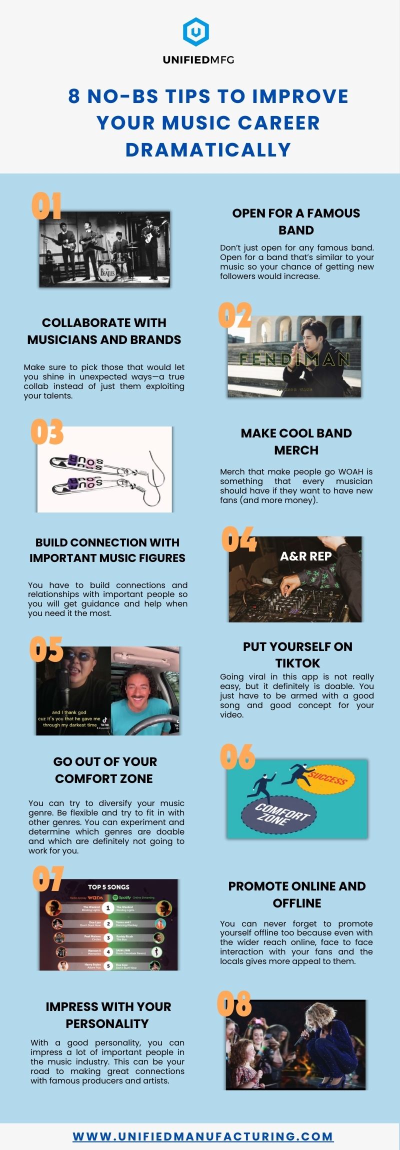 how to improve your music career