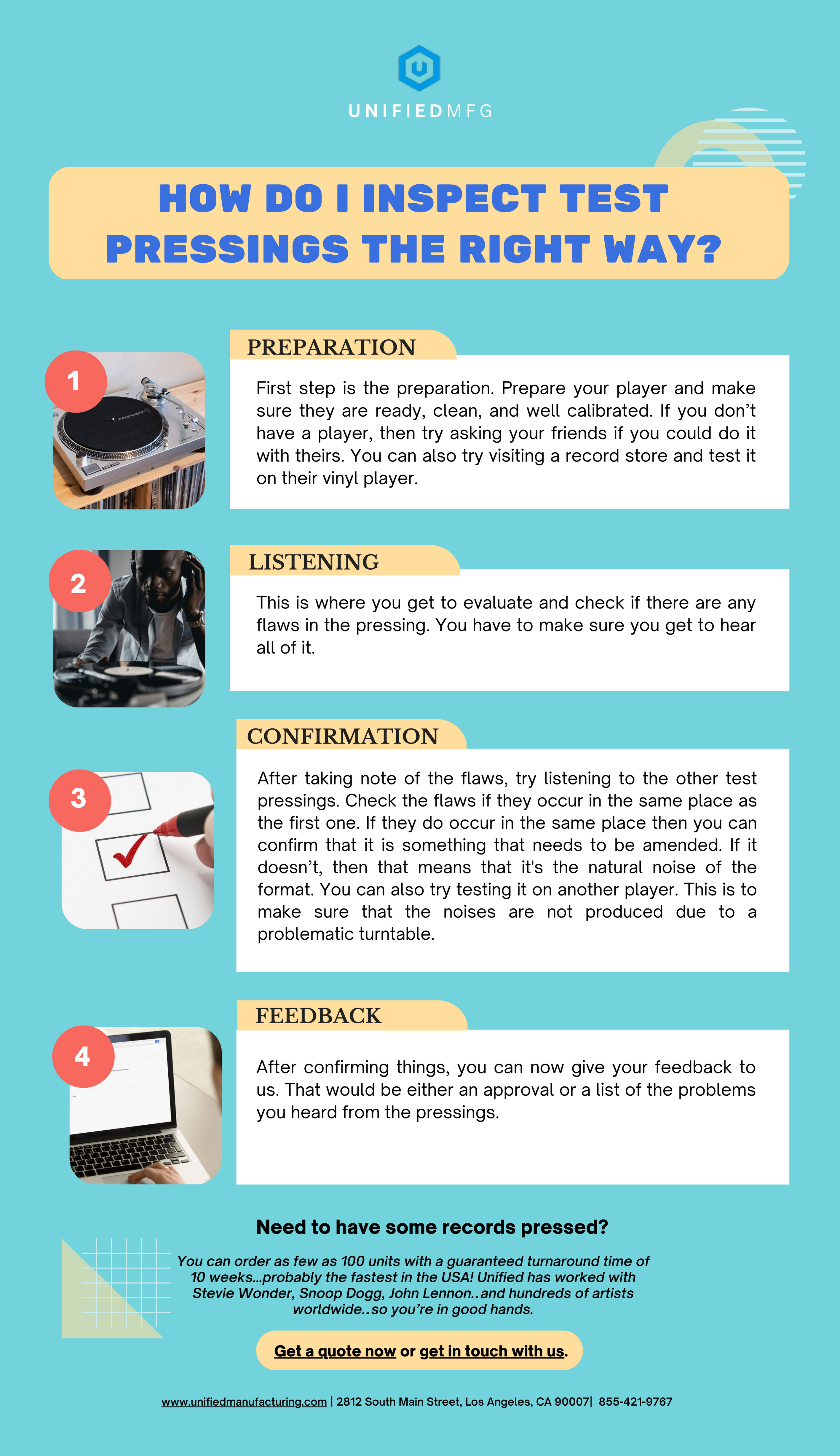 how to review your vinyl test pressing, How to review your vinyl test pressing the right way